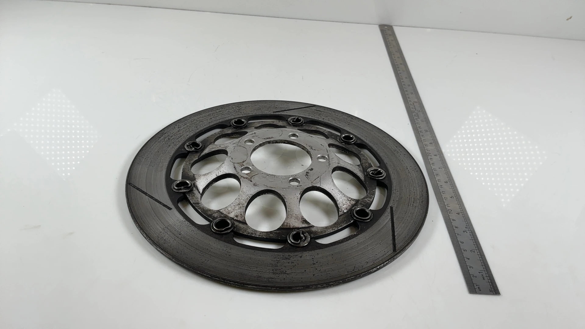 Suzuki GSXR750 GSX-R 750 750cc Front Brake Disc Rotor 1990-1992 OEM 59210-40C03 - Image 3