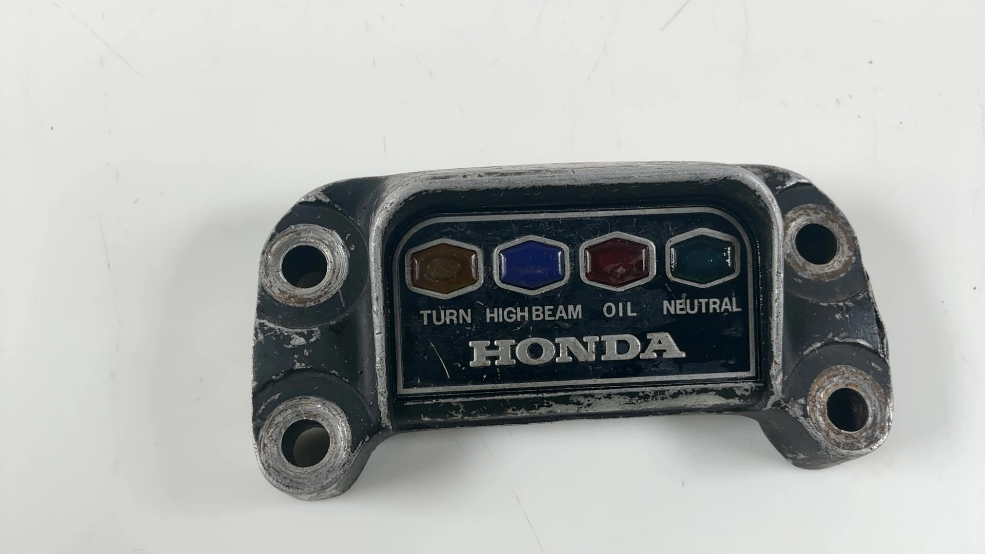 Honda CB750K CB550 CB500 750cc Handlebar Clamp Light Panel 1971-76 53133-323-010