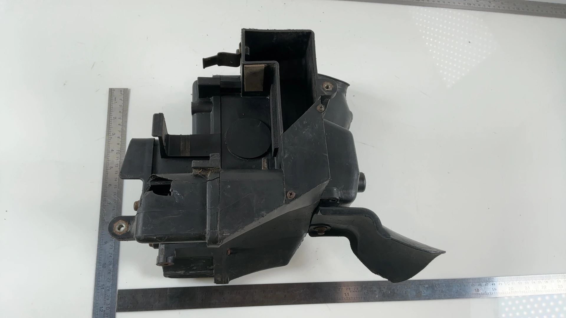 Kawasaki KDX125 KDX125SR 125cc Air Filter Box 1990-2000 OEM 11038-1081 - Image 4