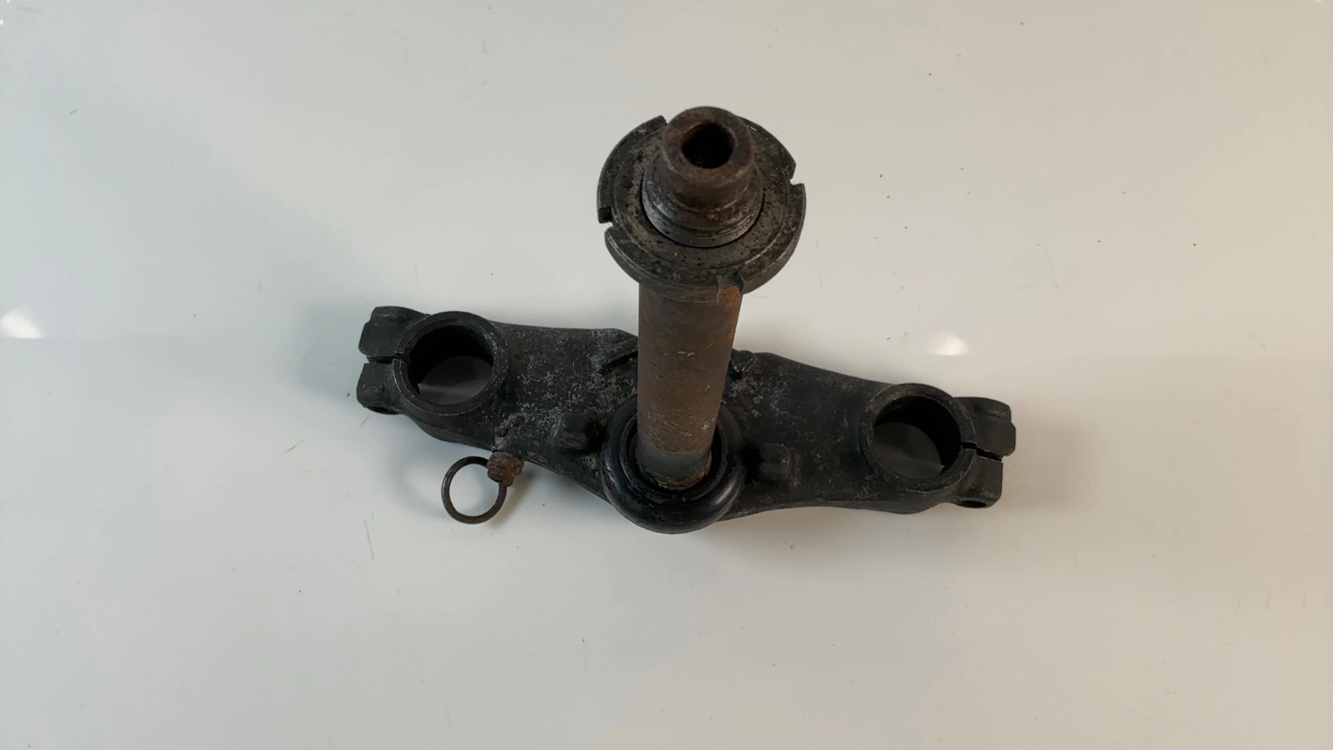 Suzuki TS100 TS100ER 100 Enduro Lower Triple Tree Stem 1980 1981 OEM 51410-48530 - Image 6
