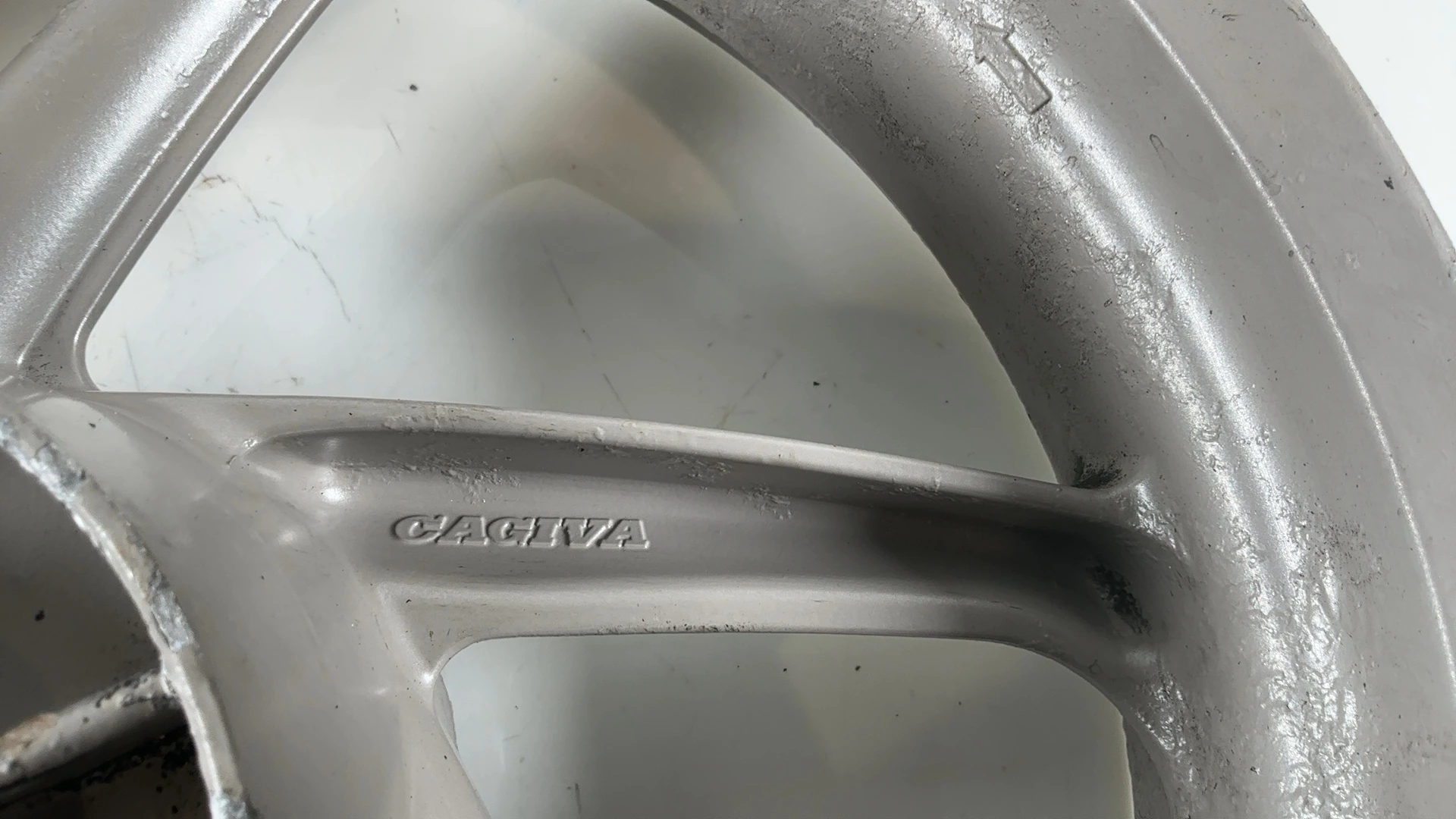 Cagiva Mito Evolution N3 125cc Rear Wheel Rim 1994-2008 OEM 800091794 - Image 8