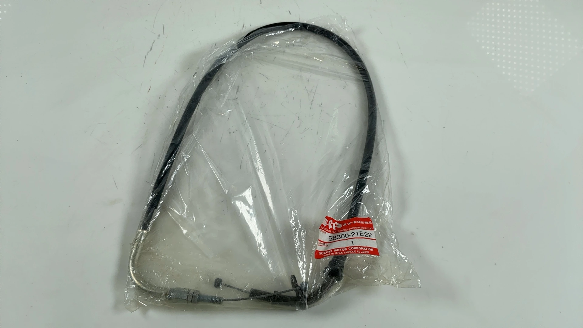 Suzuki RF600R RF600RU GN76B 600cc Throttle Cable No.2 1994-1996 OEM 58300-21E22 - Image 6