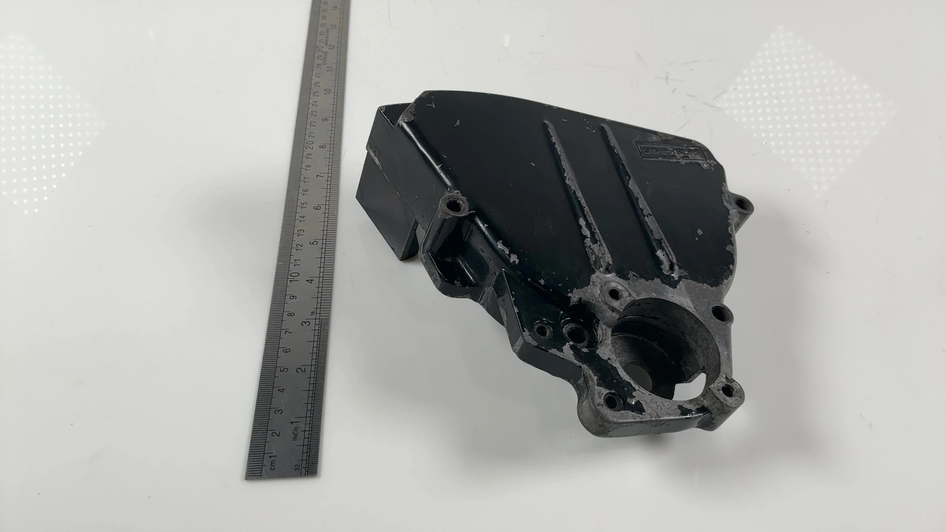 Kawasaki GPX750R ZX750F 750cc Front Sprocket Engine Cover 1986-89 OEM 14026-1126 - Image 4