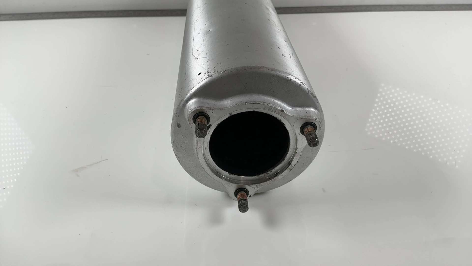 Suzuki Hayabusa GSX1300R 1300 Left Exhaust Muffler 1999-2007 OEM 14320-24F00-H01 - Image 6
