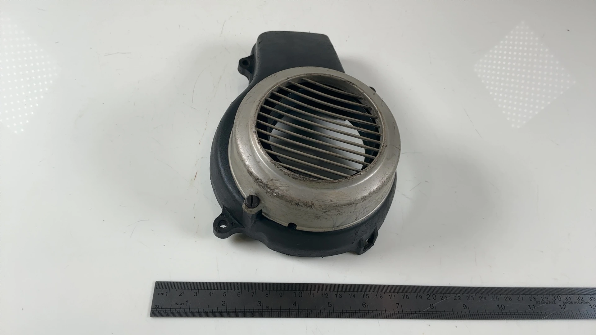 Honda Melody Deluxe AB07 50cc Engine Fan Cooling Cover 1981-85 OEM 19610-187-000 - Image 5