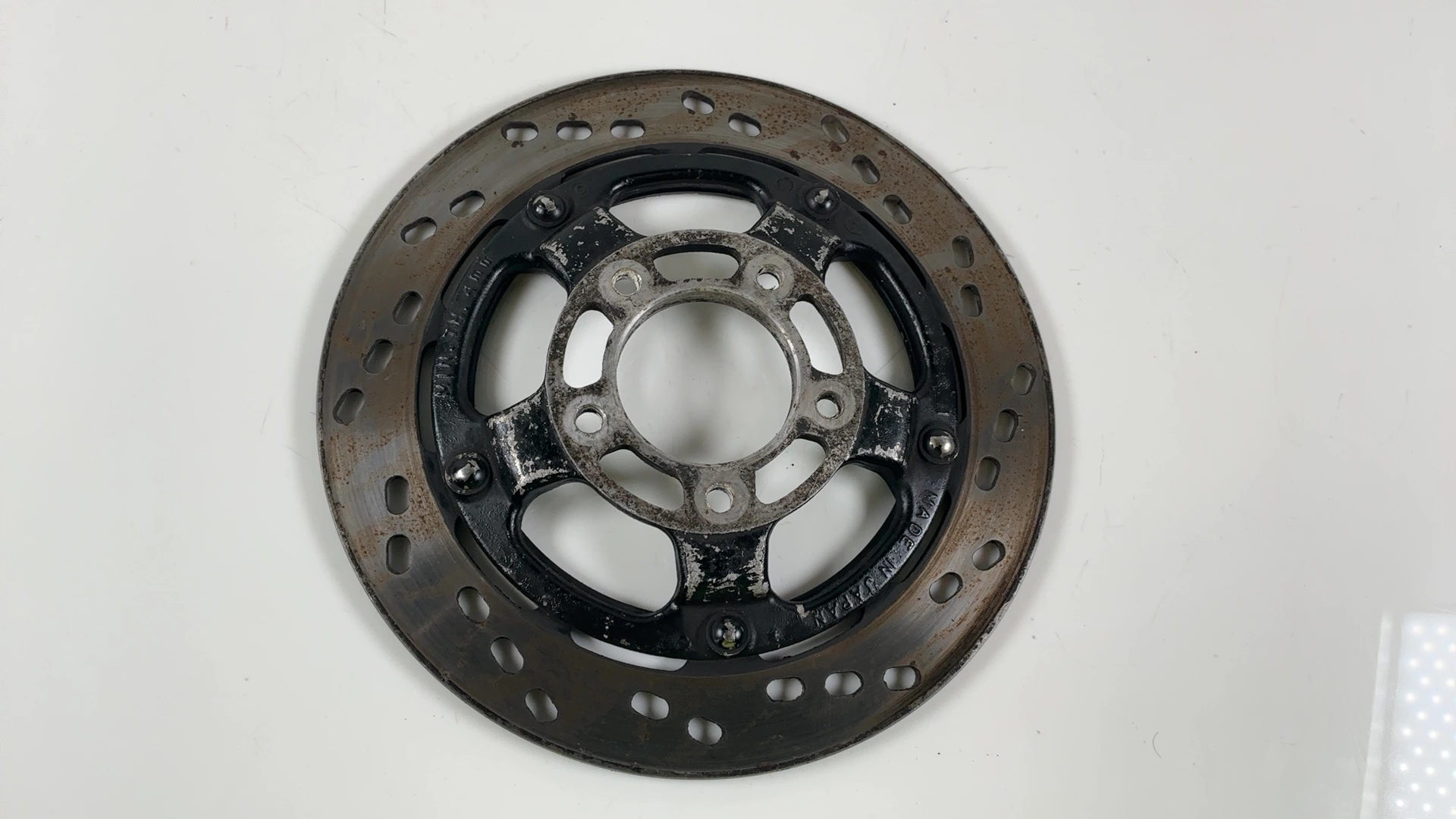 Suzuki RG250 Gamma GJ21B 250cc Front Brake Disc Rotor 1983-1987 OEM 59210-20A00 - Image 6