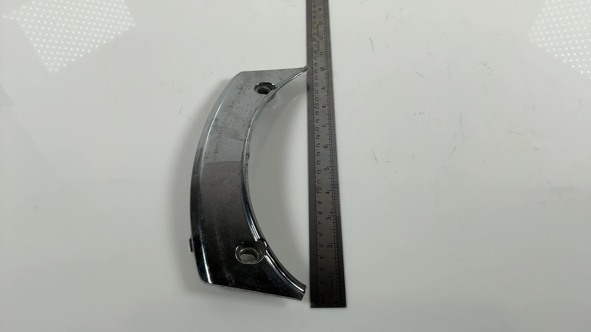 Peugeot Satelis 125CC Rear Fairing Chrome Trim Cowl Cover 2006-12 OEM 1176774000 - Image 3