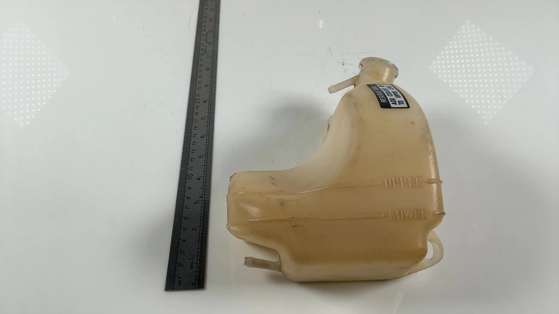 Honda CBR600 F2 F3 600cc Coolant Reservoir Tank 1991-1998 OEM 19101-MV9-010 - Image 4