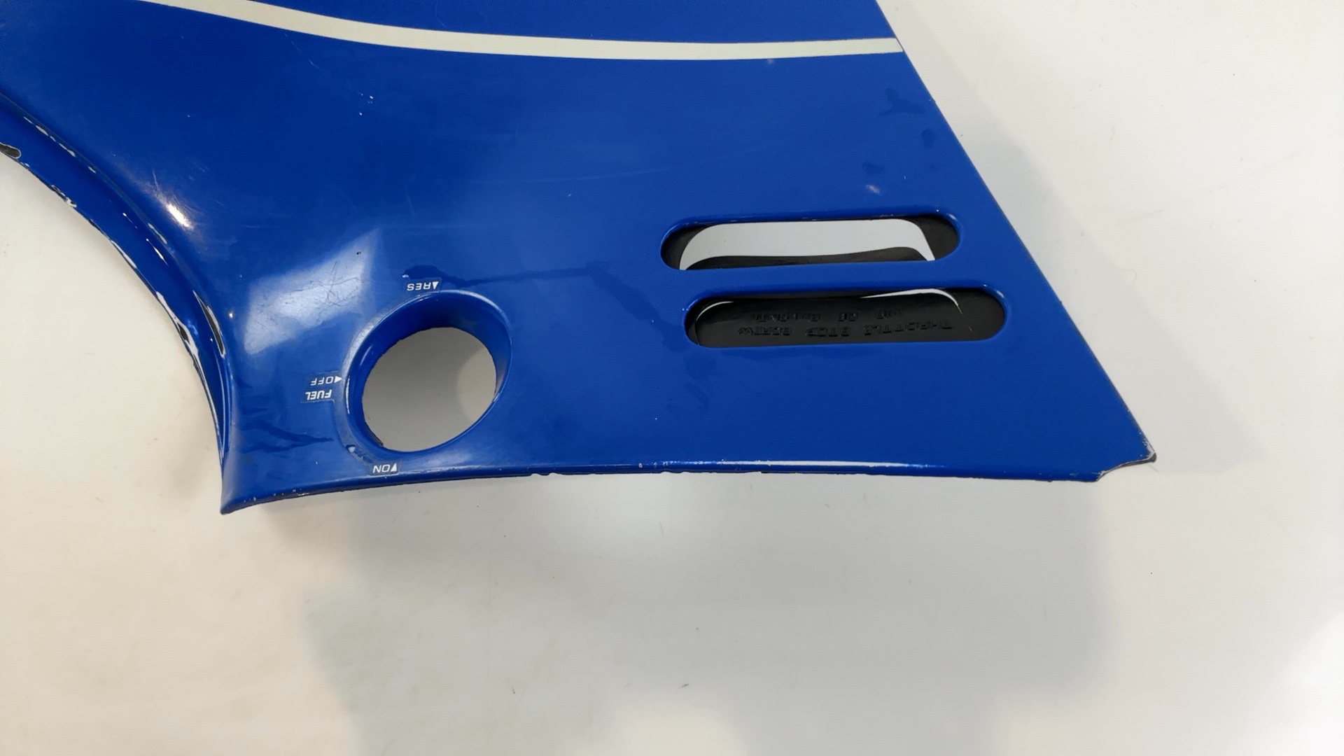 Honda CBR1000F SC21 1000 Left Side Mid Fairing 1987-1988 OEM 64450-MM5-000ZC - Image 5