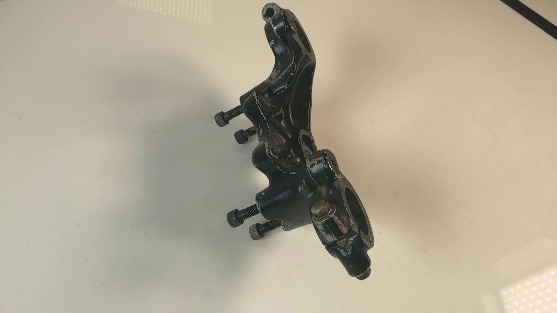 Honda CX500 Custom Deluxe Upper Triple Tree Fork Clamp 1978-1981 OEM 53230-415 - Image 3