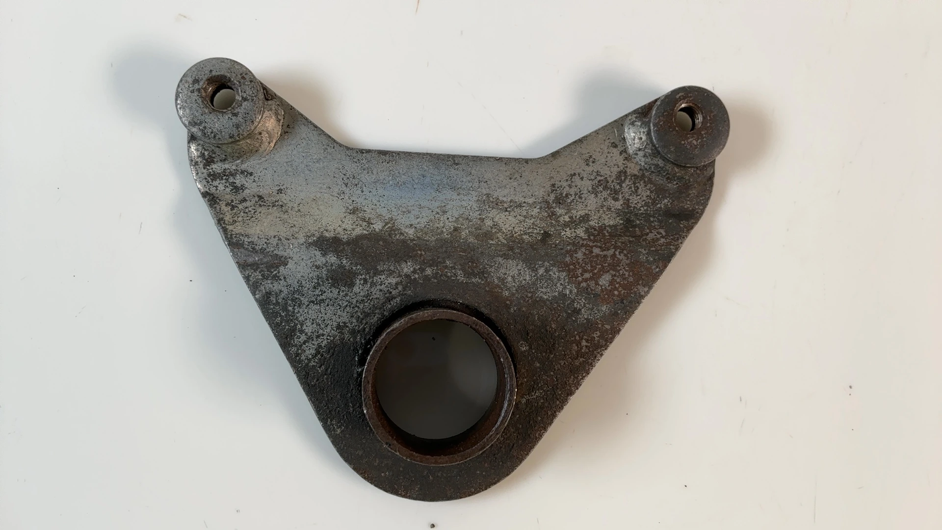 MZ TS250 TS 250 250cc Engine Mount Bracket Plate 1973-1976 OEM 22-21.246 - Image 2