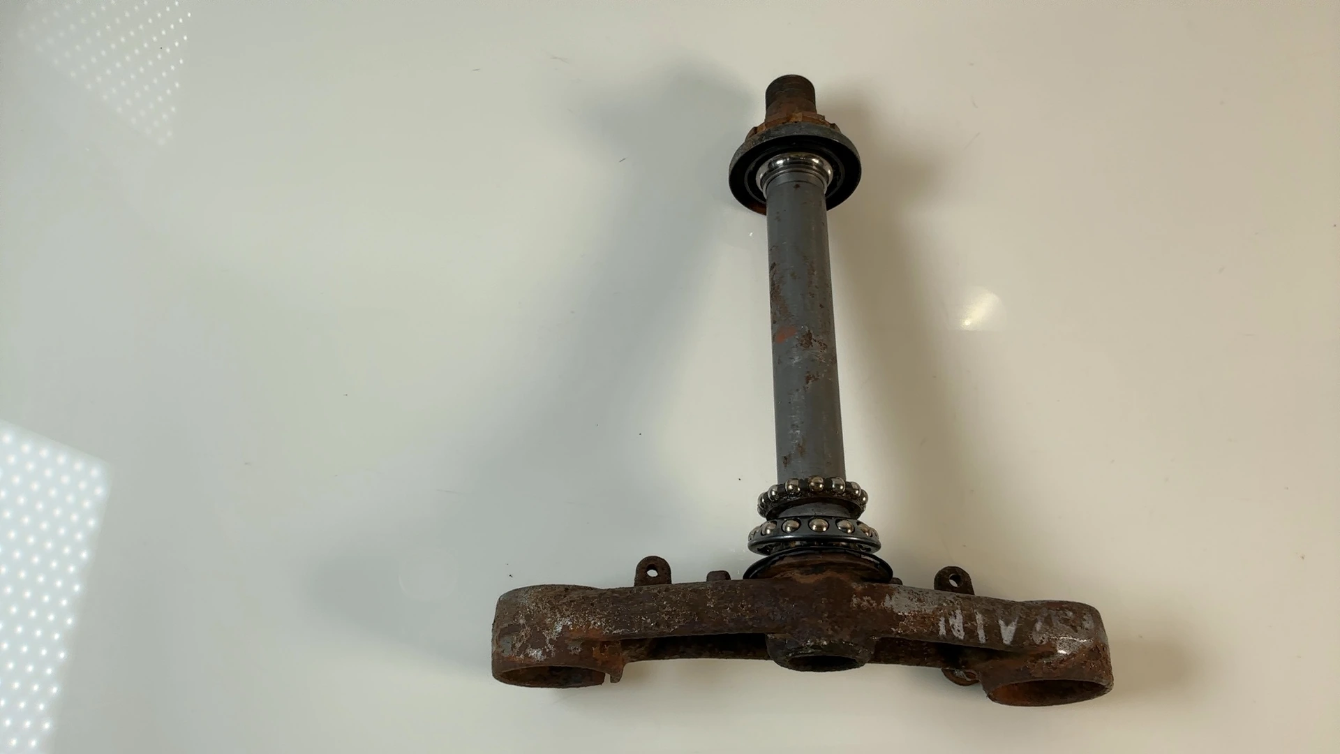 Honda NTV650 RC33 650cc Lower Triple Tree Clamp Yoke 1988-1997 OEM 53200-MS9-000 - Image 2