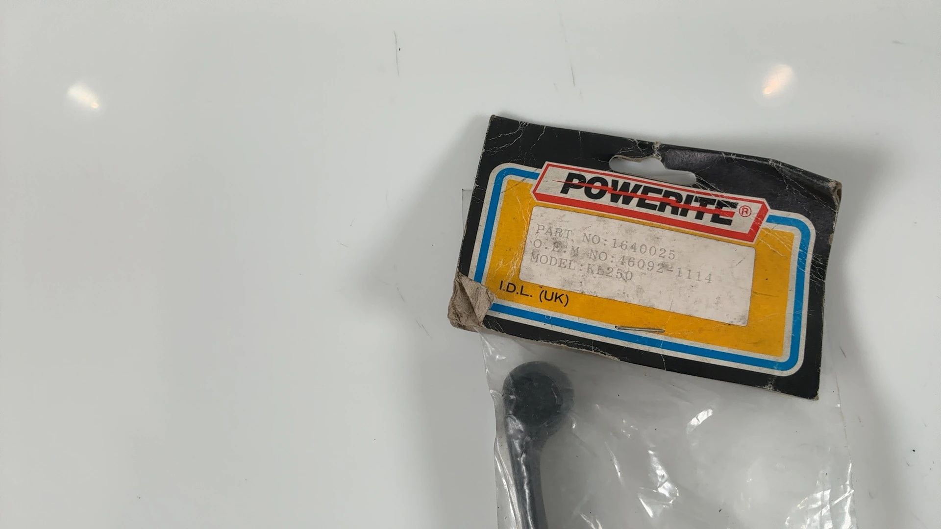 Powerite Kawasaki KL250 KLR250 250cc Front Brake Lever 1985-1992 OEM 46092-1114 - Image 6