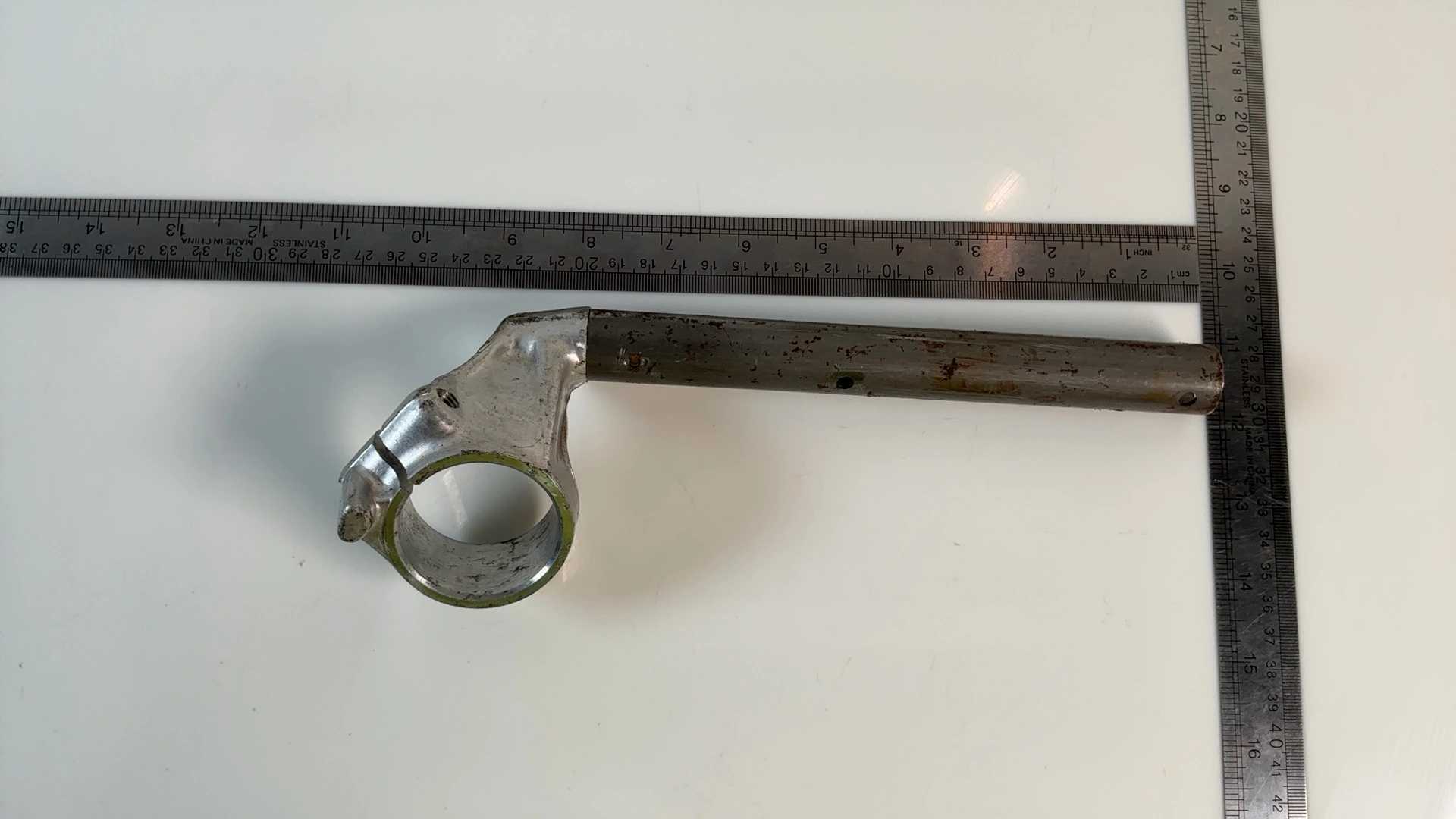 Honda CBR1100XX SC35 1100 Left Handbar Clipon 1997-1998 OEM 53150-MAT-000 MAT L - Image 3