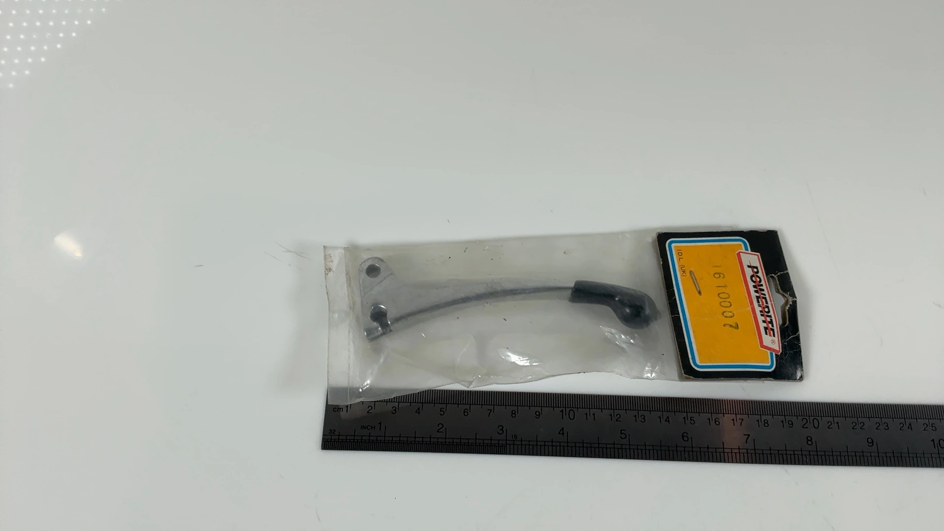 Powerite Vintage Motorcycle Front Brake Right Hand Lever 1970-1980 OEM 161007 - Image 3
