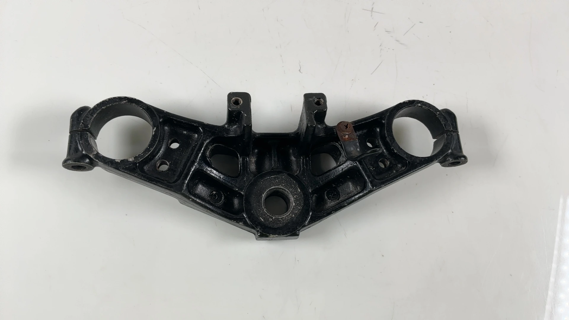 Kawasaki GPX 750R ZX750F 750cc Upper Fork Bridge Yoke 1987-1989 OEM  44039-1144 - Image 6