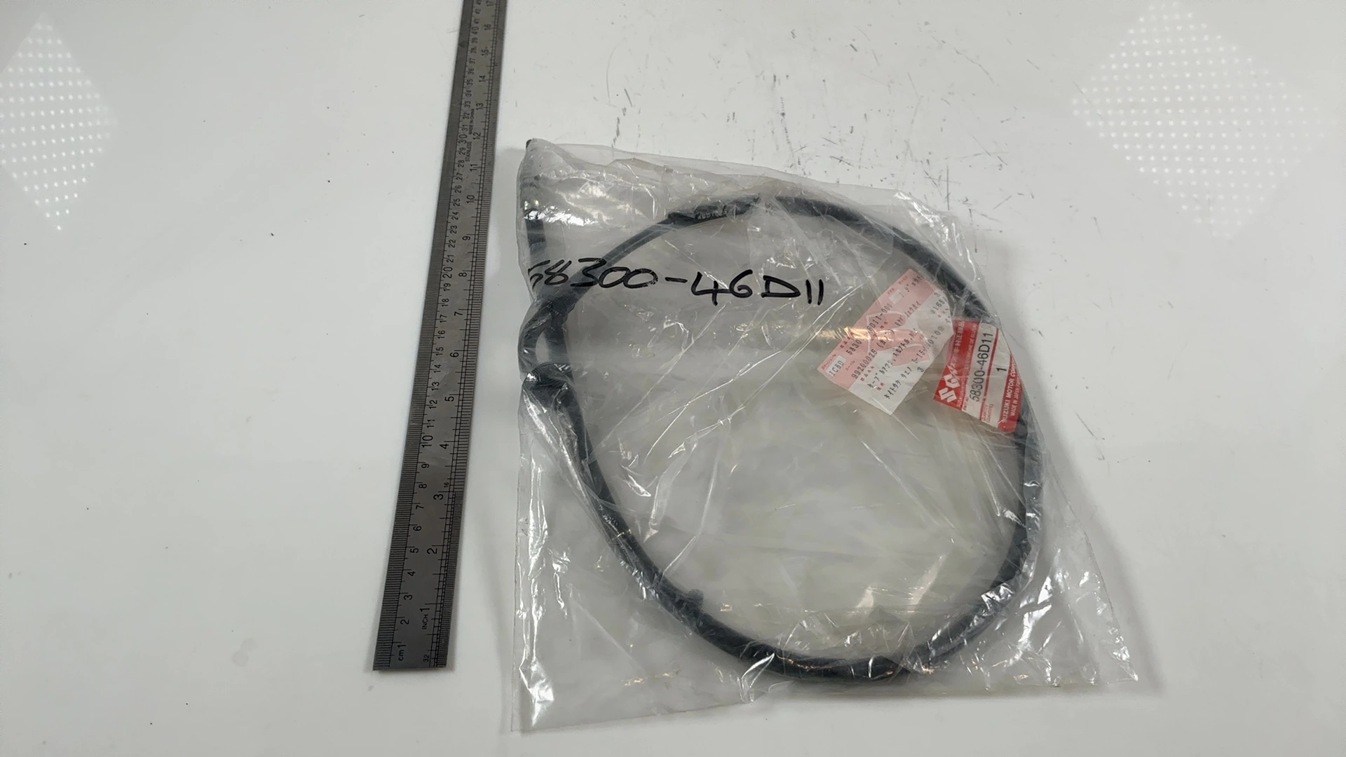 Suzuki Katana GSX400SSN 400cc Throttle Cable Pull 1992-1993 OEM 58300-46D11 - Image 4