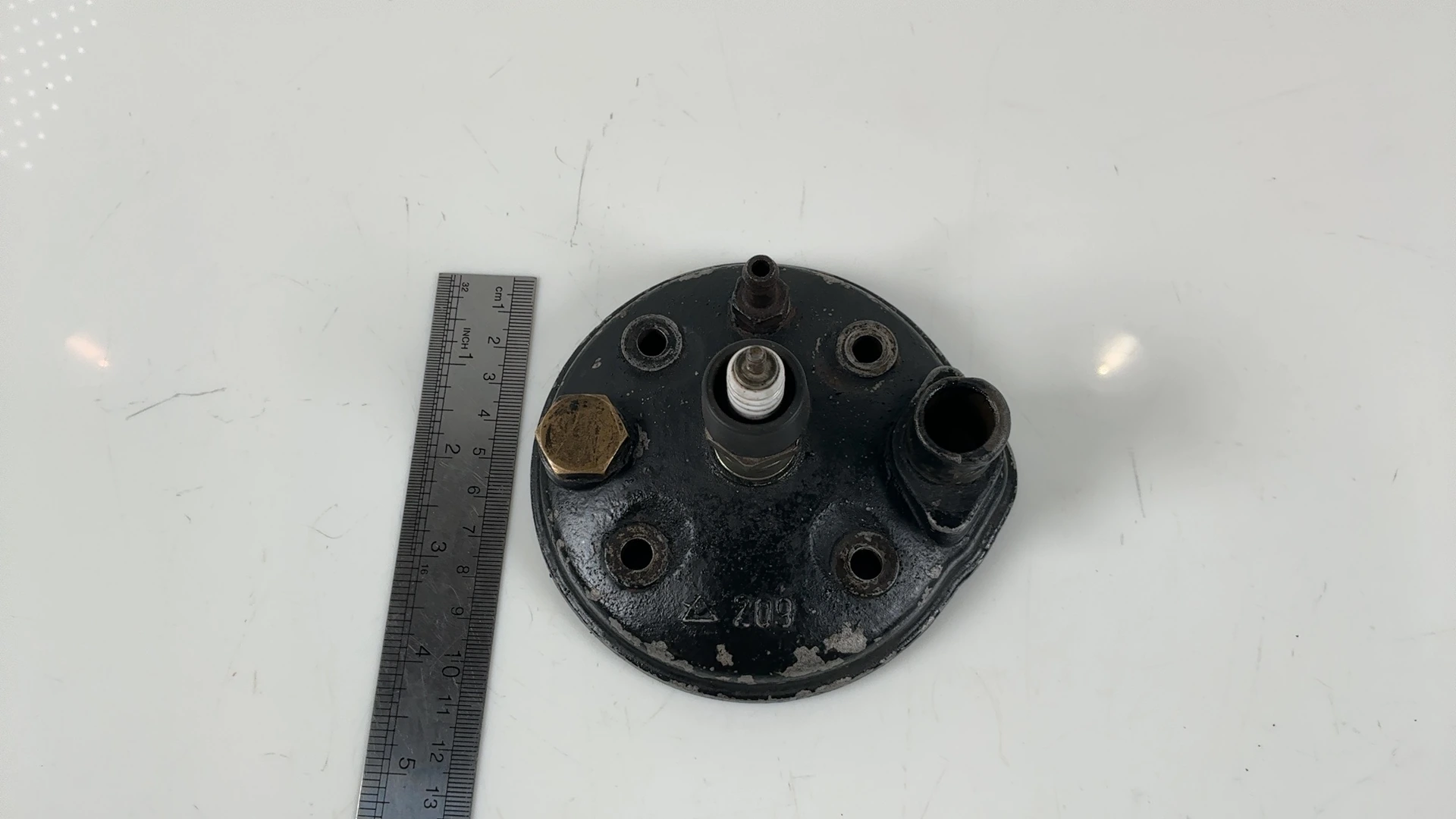 Aprilia RS 50 AM5 50cc Cylinder Head 1991-1997 OEM AP8106209 - Image 4