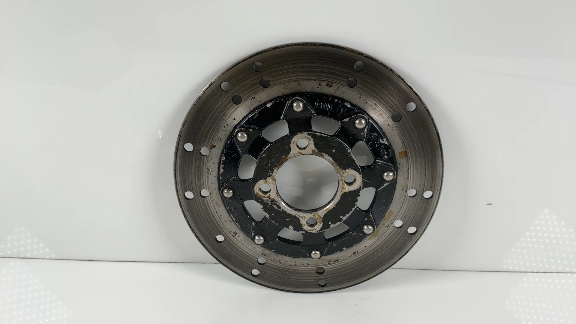 Kawasaki Z250FT KZ250A 250cc Rear Brake Disc Rotor 1979-1980 OEM 41080-1013 - Image 2