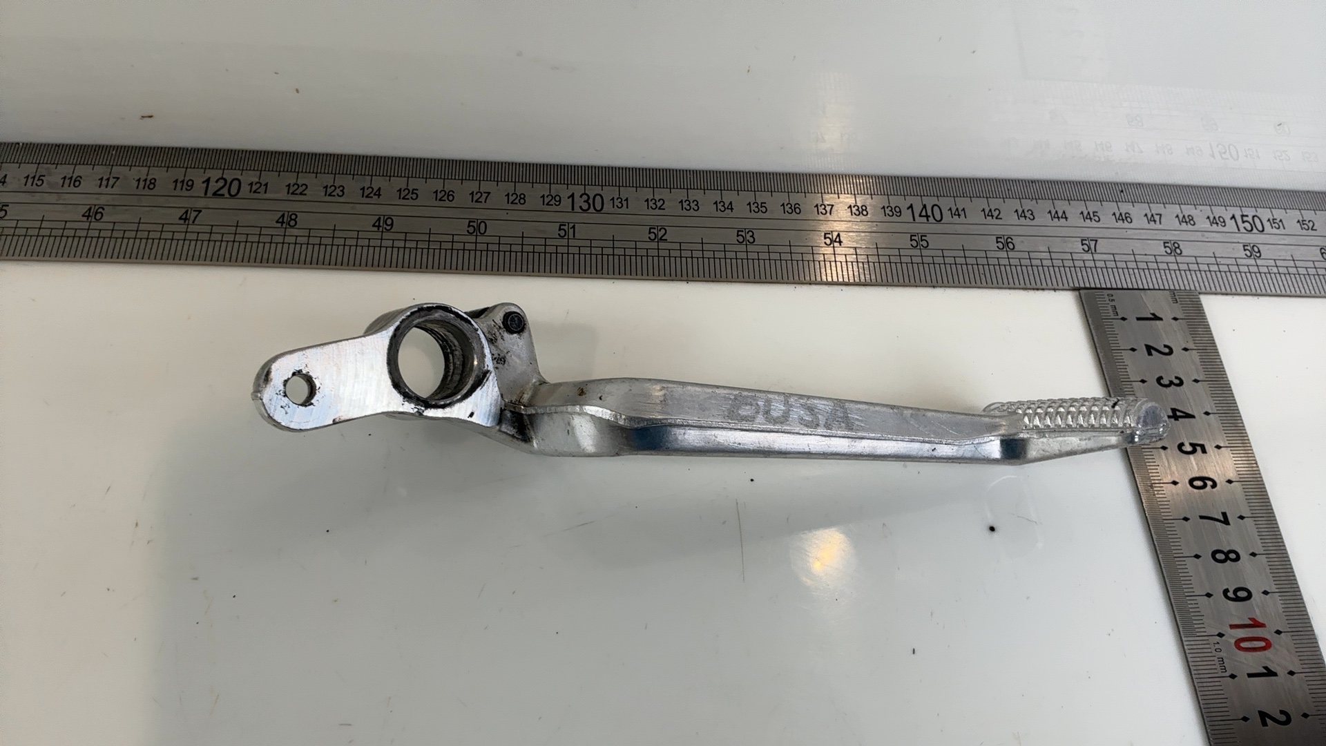 SUZUKI HAYABUSA GSX1300R 1300 REAR BRAKE PEDAL 1999-2007 OEM 43111-24F01 - Image 5