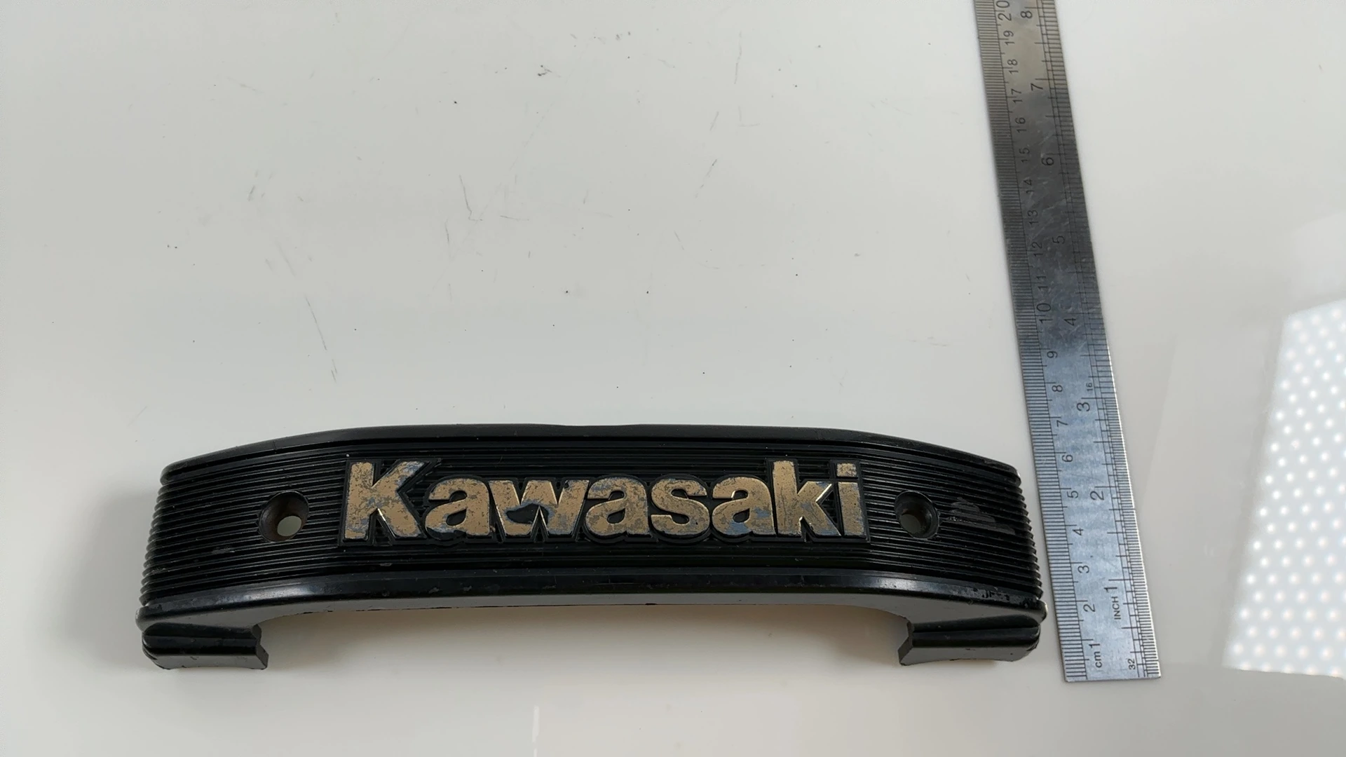 Kawasaki KZ750 LTD KZ750H 750cc Front Fork Emblem Cover 1982 1983 OEM 44033-1084 - Image 3