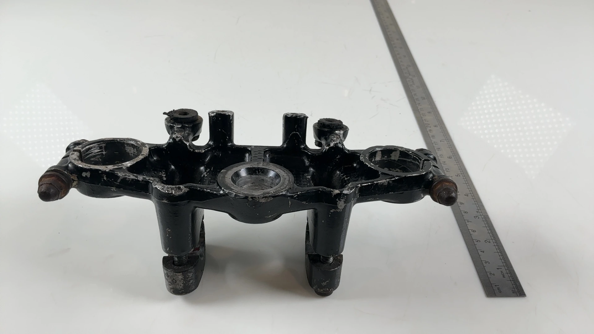 Kawasaki KMX 125 KMX125-B 125cc Upper Fork Bridge Yoke 1986-2002 OEM 44039-1290 - Image 3
