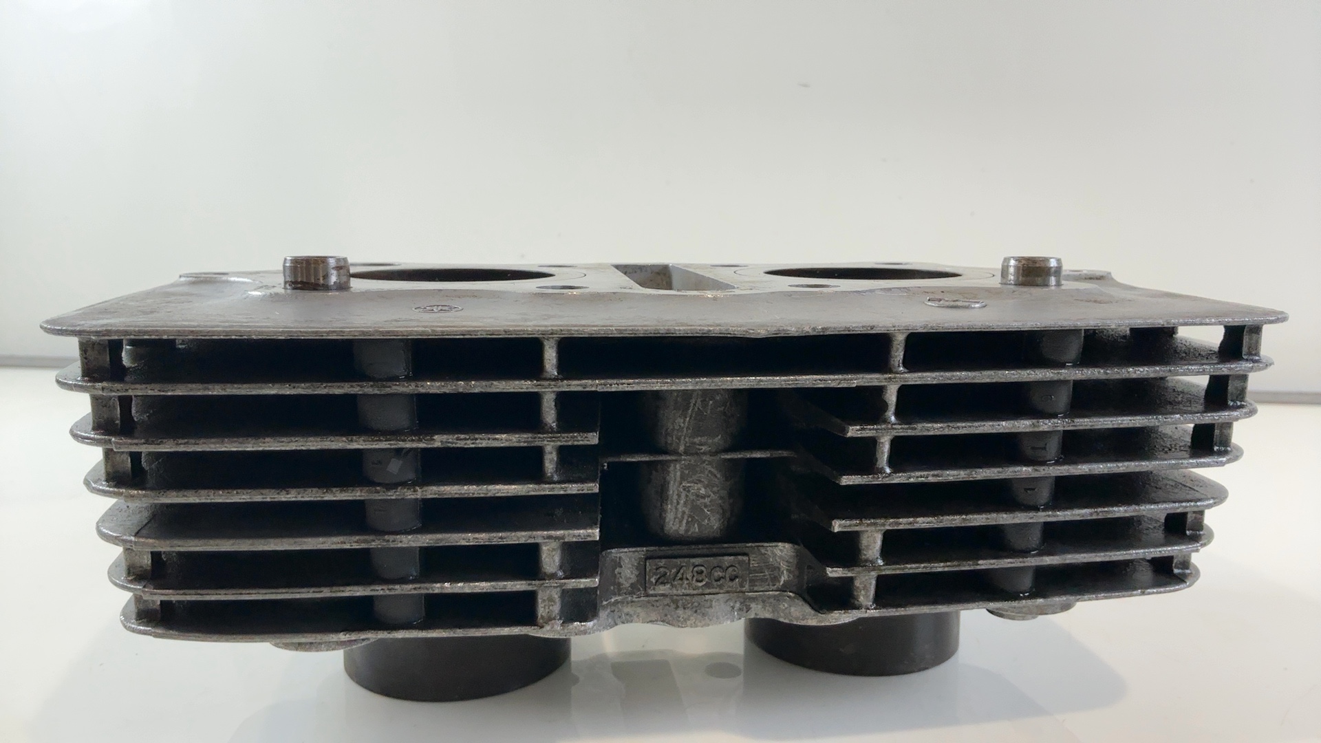 Yamaha XS250 1U5 250cc Engine Cylinder Barrel Jug 1977-1984 OEM 1M0-11311-00 - Image 5