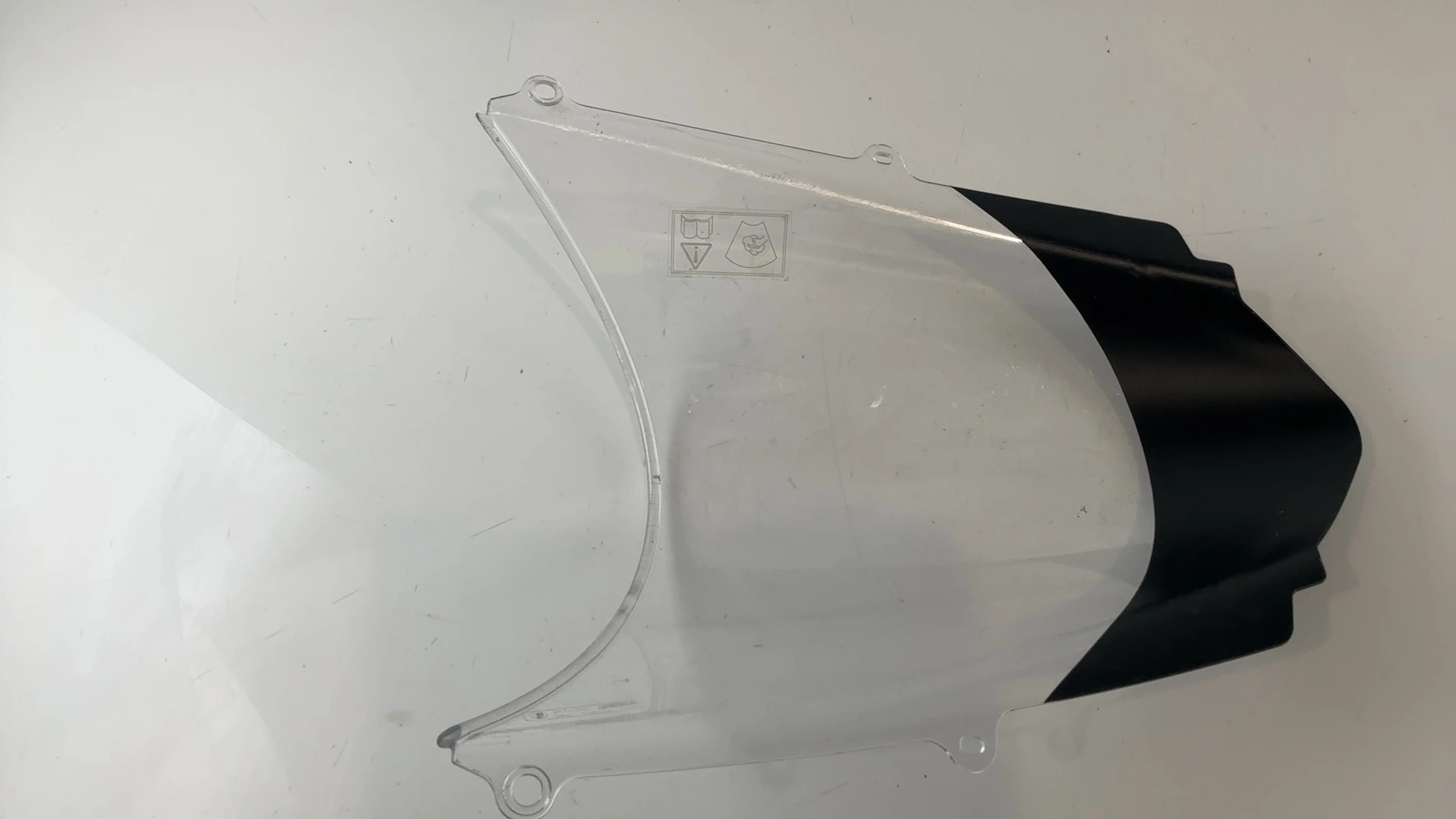 Triumph Daytona 675 675R 675cc Windshield 2013-2017 OEM T2307713 - Image 2