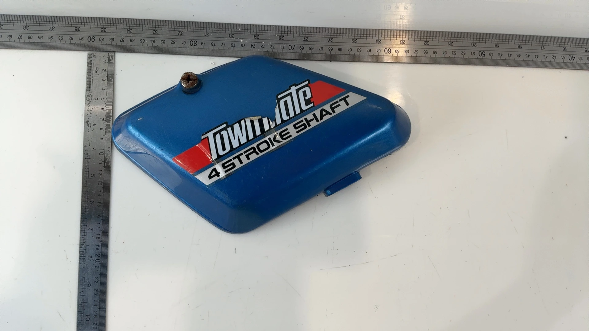 Yamaha Townmate T80 T50 80cc 50cc Right Side Cover 1982-1997 OEM 22F-21721-00 - Image 4