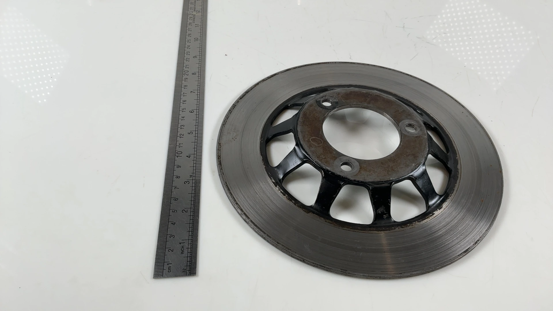 Honda MB5 MB50 50cc Front Brake Disc Rotor Plate 1979-1988 OEM 45121-166-000 - Image 4
