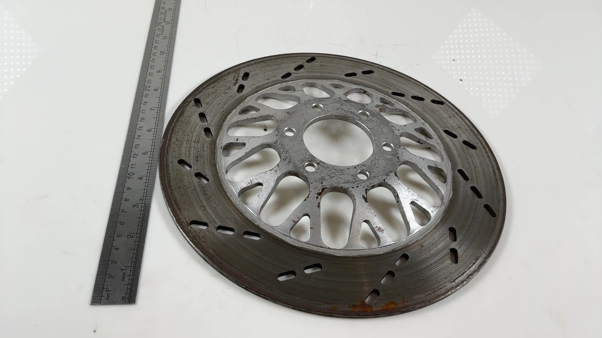 Suzuki GR650 Tempter 650 Front Brake Rotor Disc 1983-1989 OEM 59221-45250 - Image 4