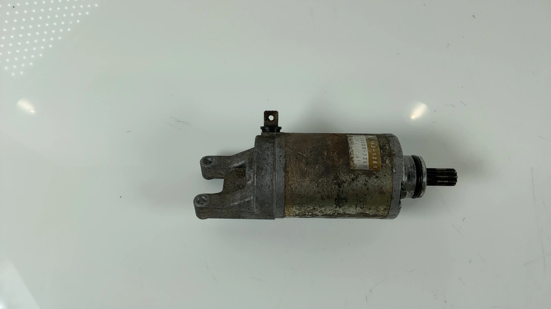 Kawasaki Ninja ZX-6R ZX600 600cc Starter Motor 1998-1999 OEM 21163-1289 - Image 1