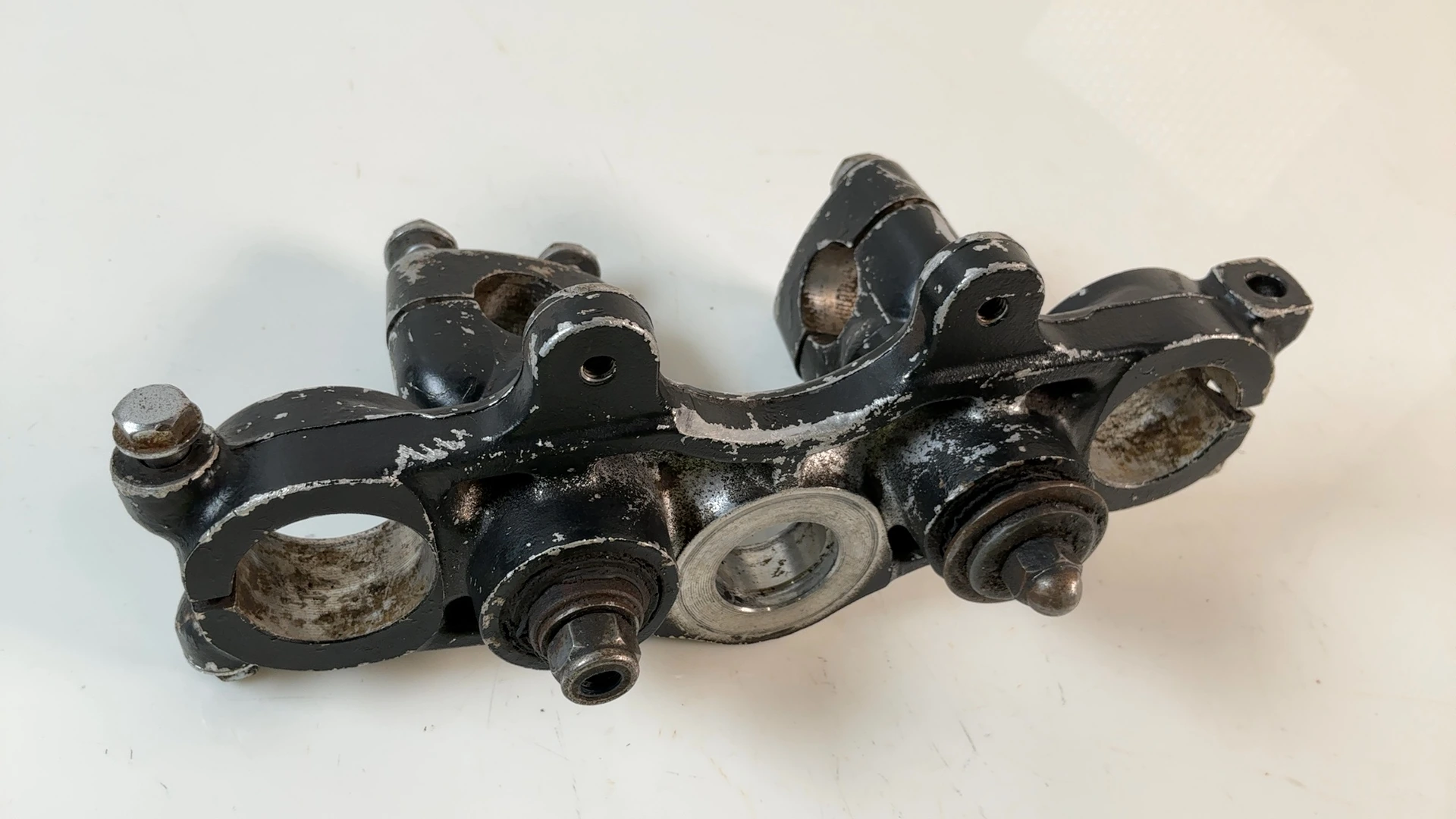 Honda XL185S 185cc Upper Fork Bridge Yoke Triple Tree 1979-83 OEM 53240-437-000 - Image 2