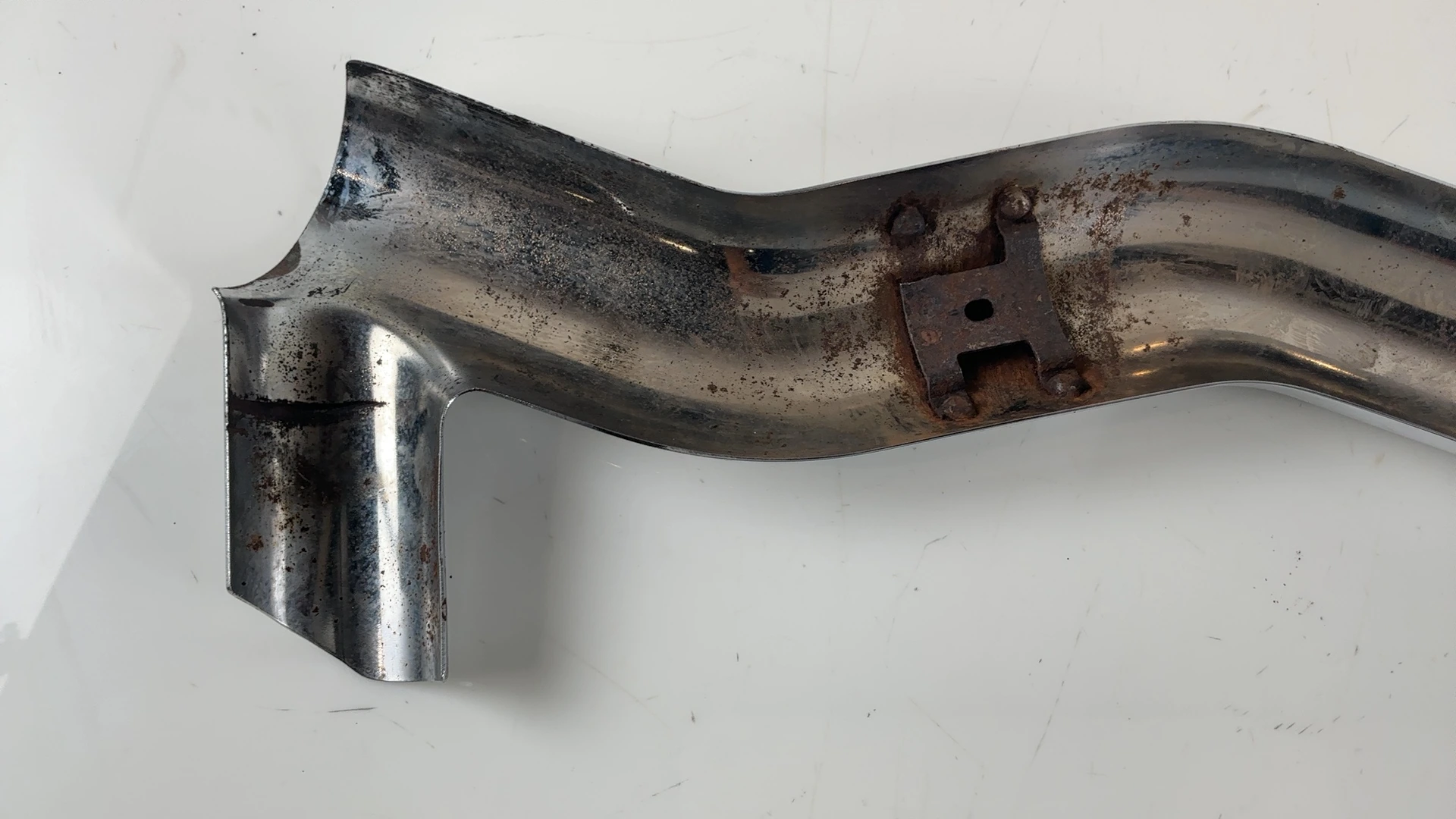 Harley Fatboy Softail 1584 1690 Rear Exhaust Heat Shield 2007-2017 OEM 66274-07 - Image 6