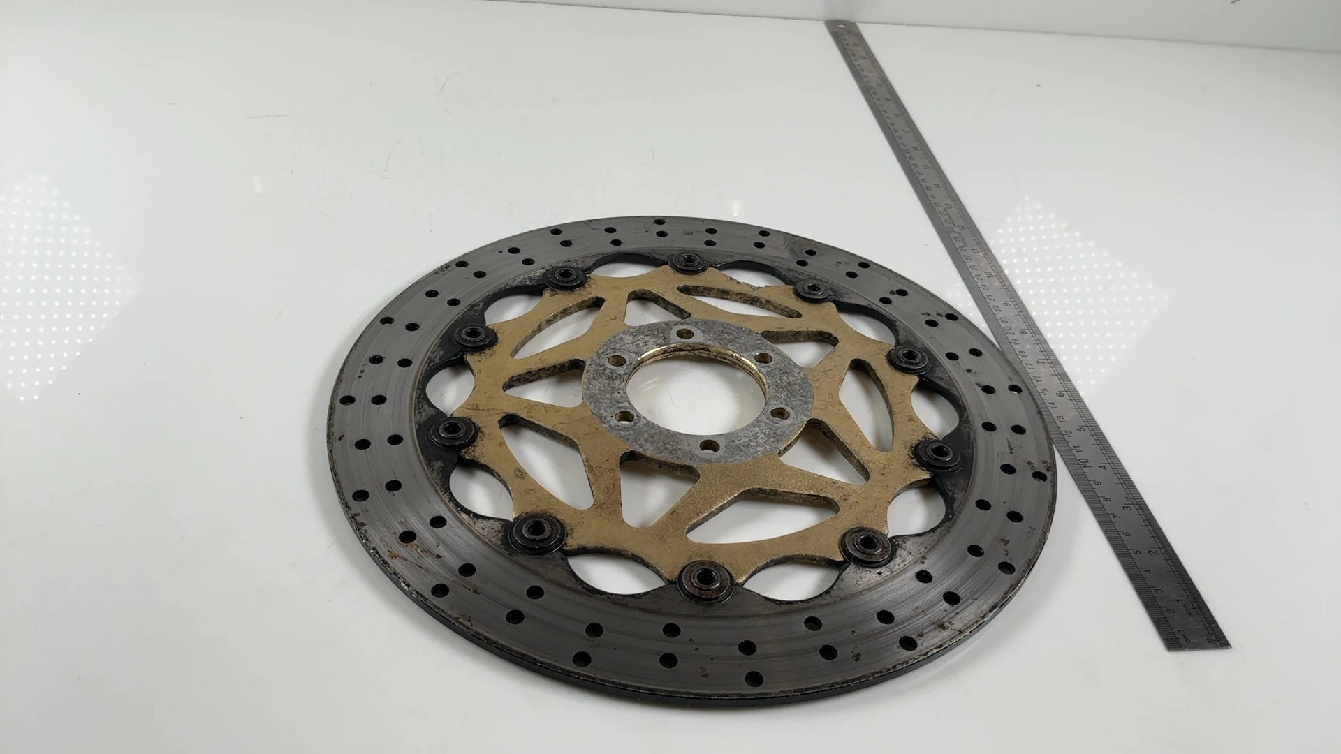 Yamaha TDR250 2YK 250cc Front Brake Disc Rotor 1988-1993 OEM 1KT-25830-01 - Image 3