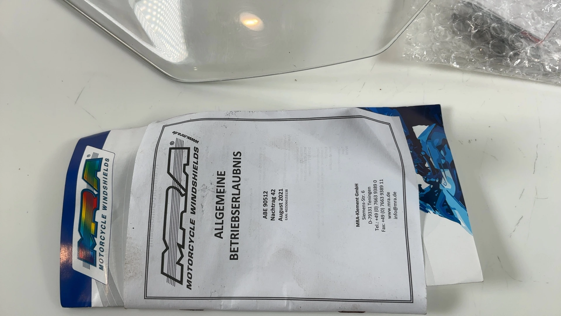 BMW S1000XR K49 1000 CC Touring Windshield 2015 2019 OEM 46637717038 - Image 4