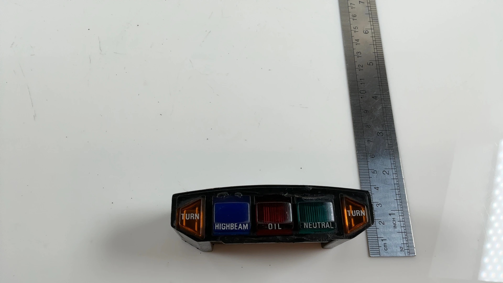 Honda CX500 Custom Deluxe 500cc Pilot Indicator Light Box 1978-82 37600-449-701 - Image 3