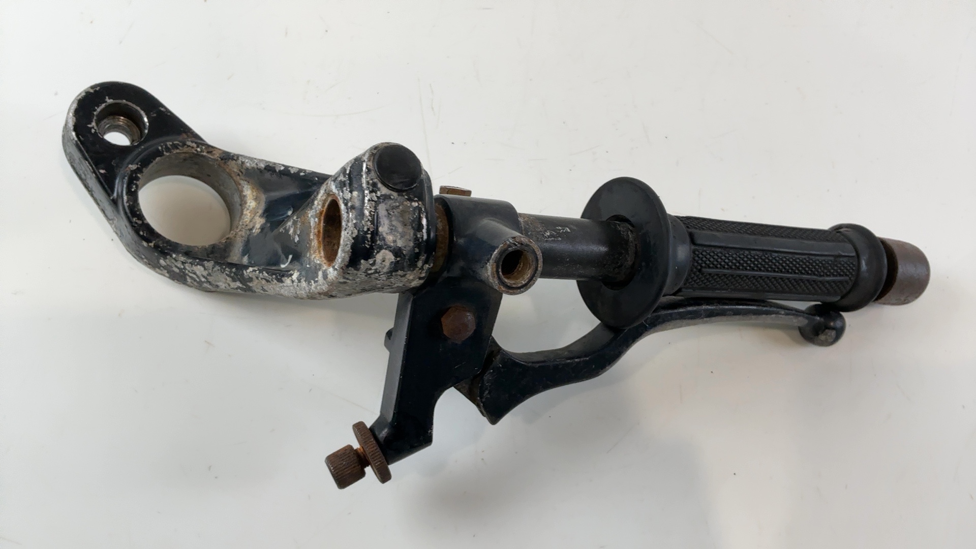 Suzuki GSX550ES GN71D 550cc Left Handlebar Clip On 1983-1987 OEM 56151-43501 - Image 5