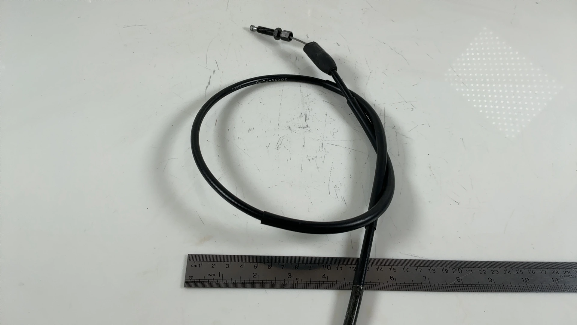 Suzuki GT250 GT380 T250 T305 T350 Clutch Cable 1971-1978 OEM 58200-30X00 - Image 5