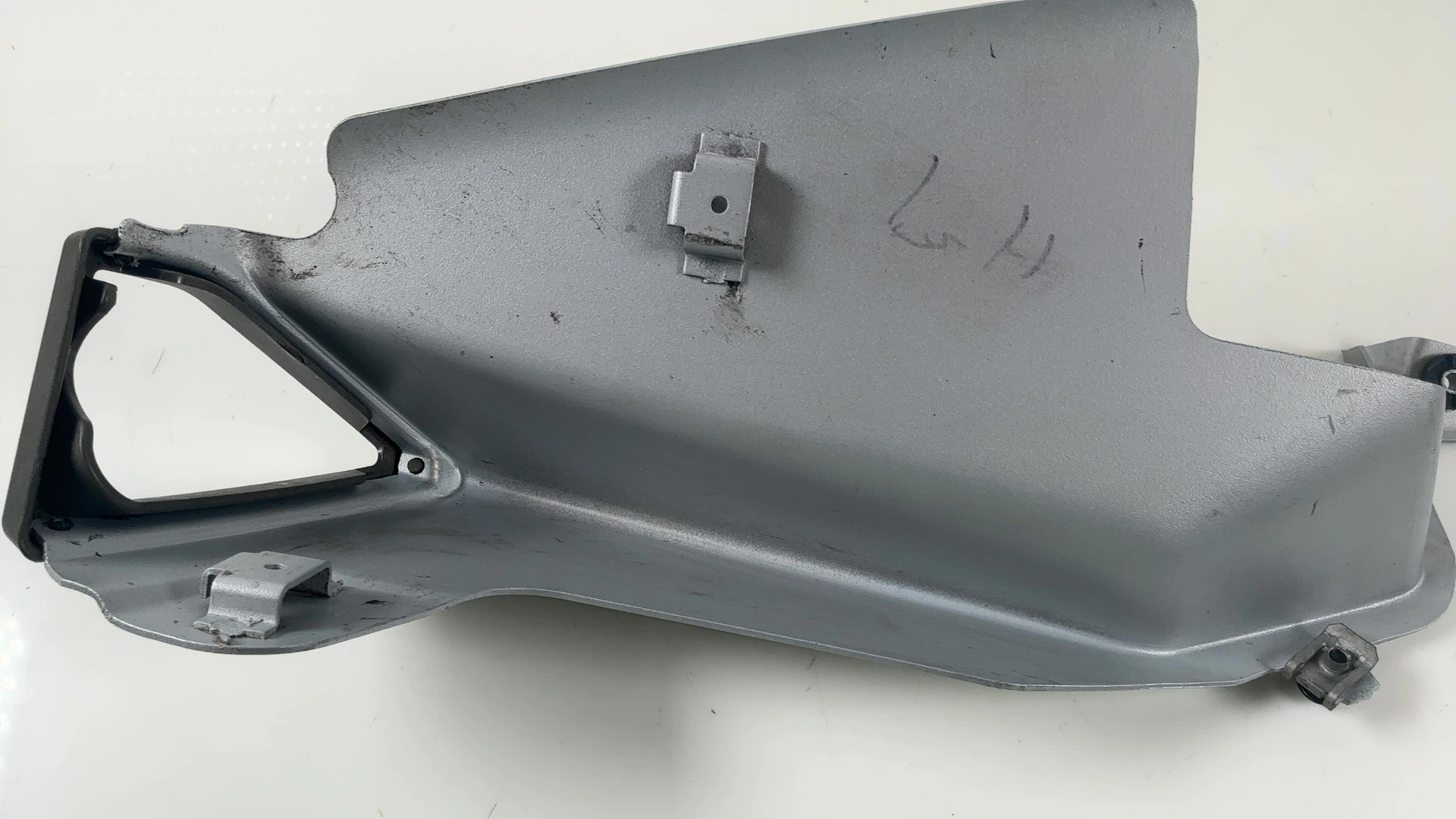 Aprilia RS 660 Tuono 660cc Left Exhaust Muffler Heat Shield 2021-26 OEM 2B007477 - Image 7