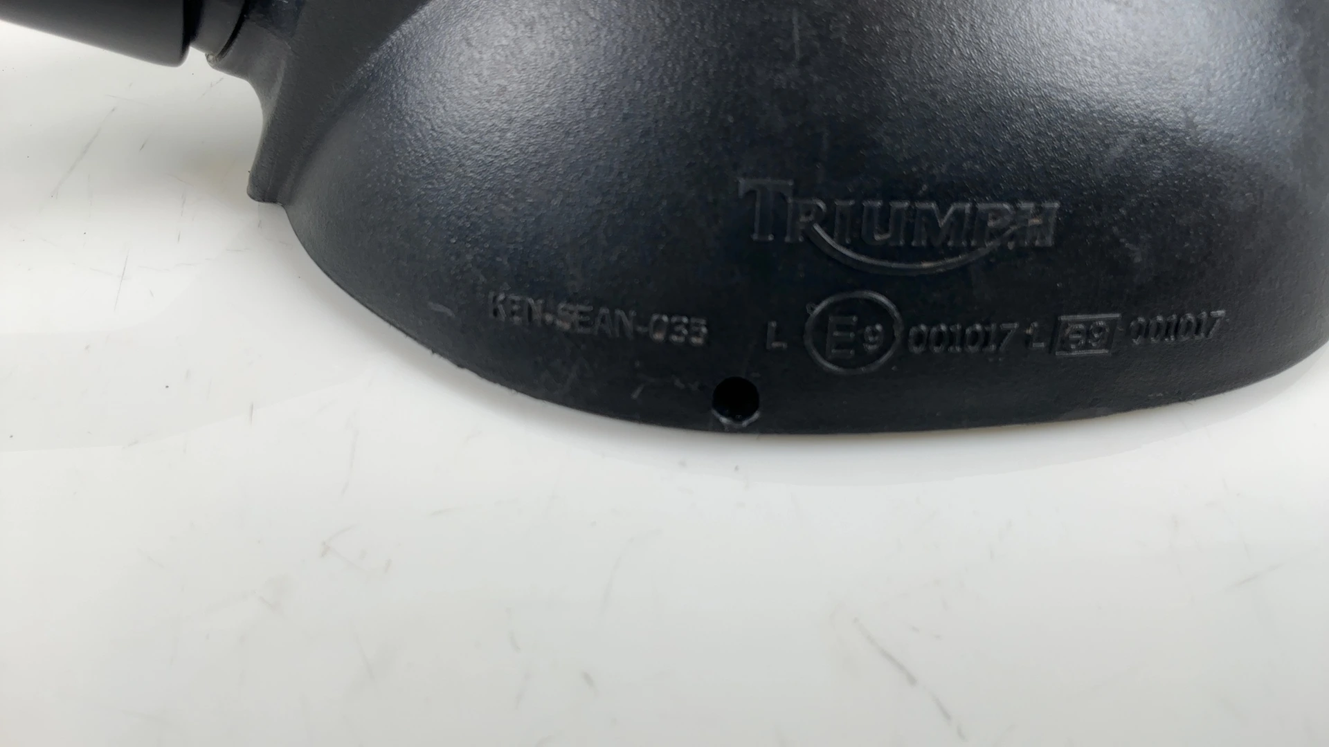Triumph Street Triple 675 CC Left Hand Mirror 2007 2011 OEM T2060019 - Image 5