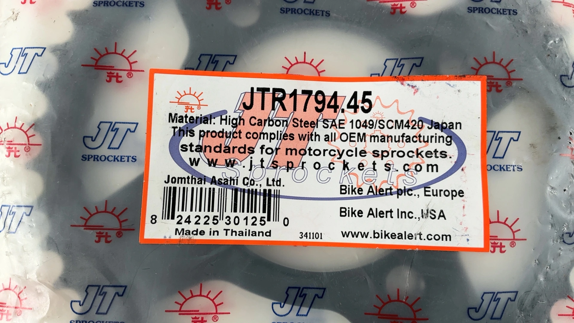 JT Suzuki GZ125 Marauder JTR1794.45 125cc Rear Sprocket 1998-2011 OEM JTR1794.45 - Image 5