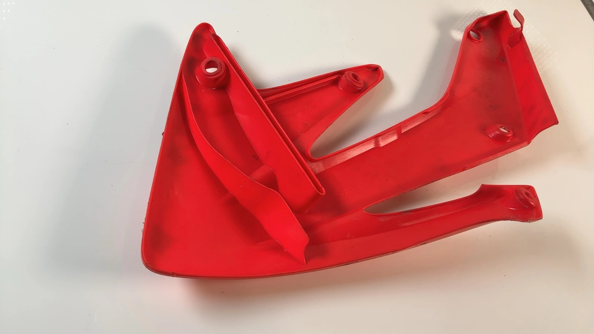 Honda CRF250X CRF250R 250cc Left Radiator Fairing 2004-2009 OEM 19034-KRN-000 - Image 4
