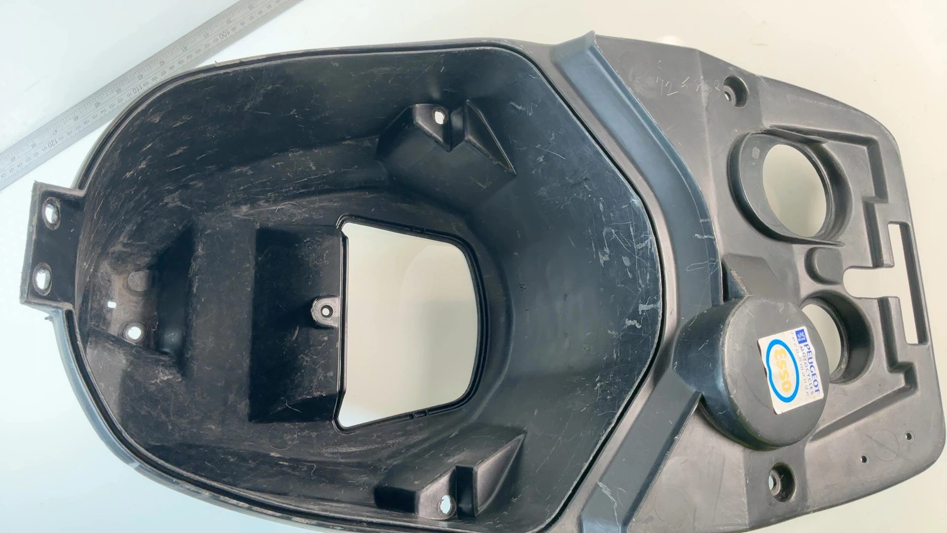 Peugeot Trekker TKR 50 CC Underseat Storage Helmet Box 1995-2014 OEM 1173315900 - Image 2