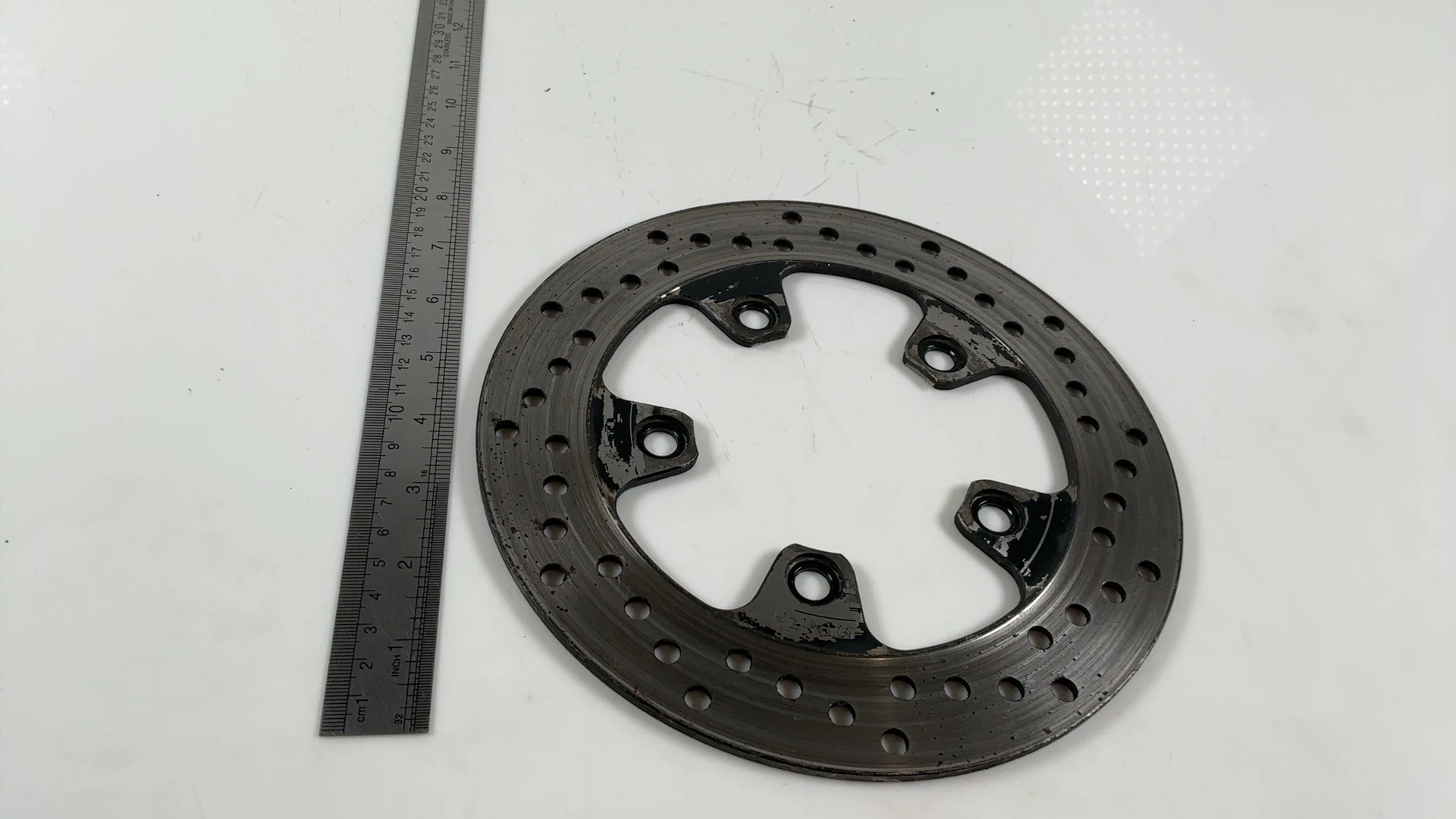 Suzuki SV1000 SV1000S 1000cc Rear Brake Rotor Disc 2003-2007 OEM 69211-18G00 - Image 4