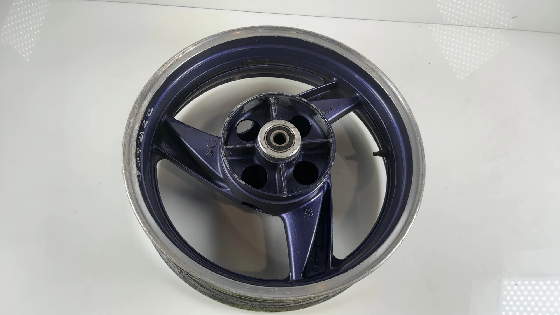 Kawasaki ZZR600 ZX600E 600cc Rear Wheel Rim 1993-2004 OEM 41073-1521-GE - Image 10