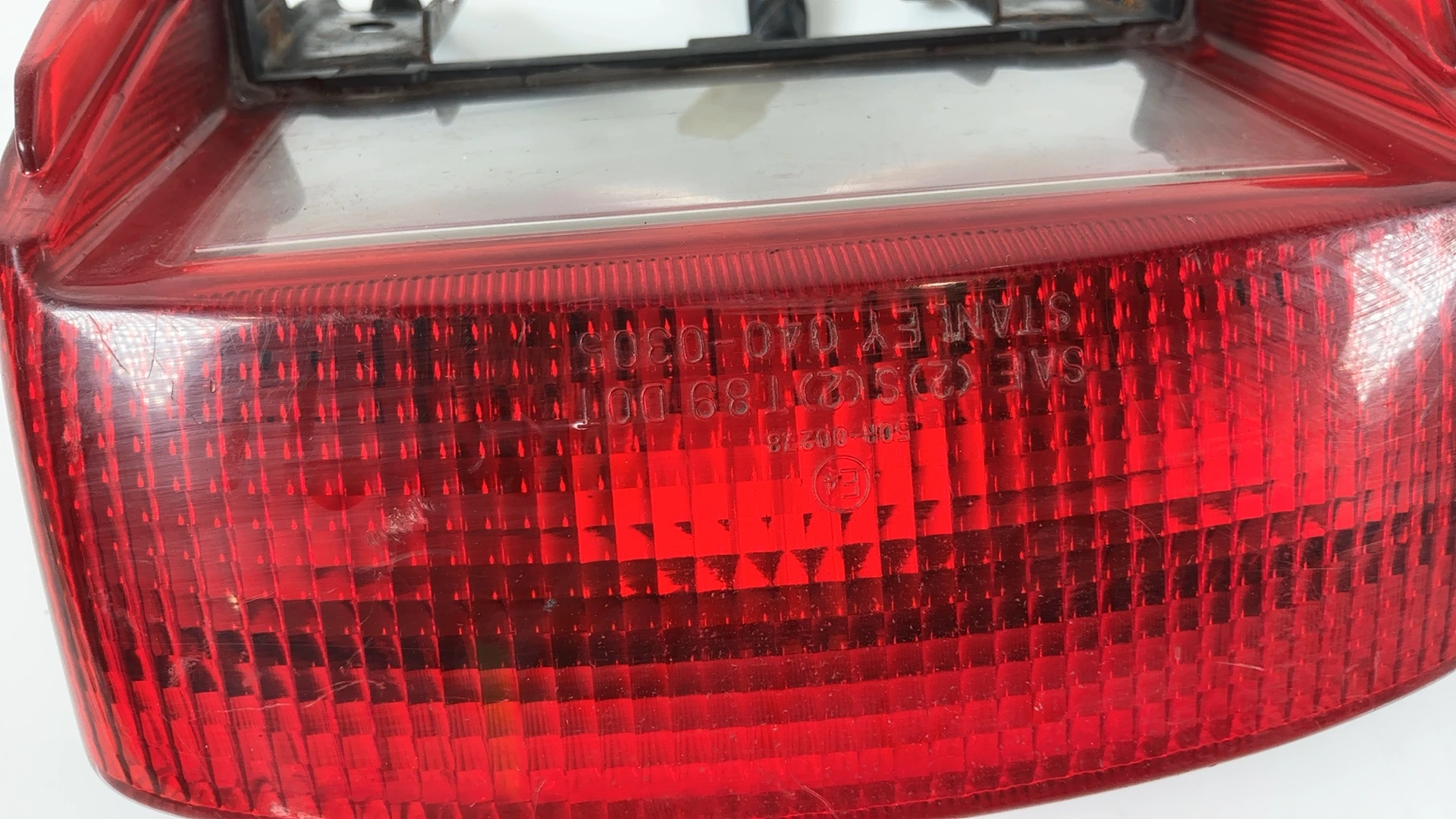 Honda CBR600F2 CBR600 600cc Rear Brake Tail Light 1991-1994 OEM 33701-MV9-601 - Image 3