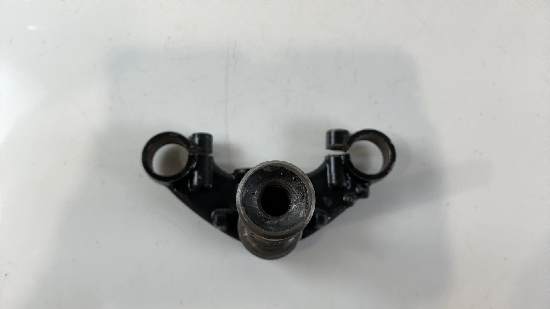 Yamaha RX100 36L 100CC Lower Fork Bridge Triple Tree Yoke 1985-1990 1V1-23340-02 - Image 7