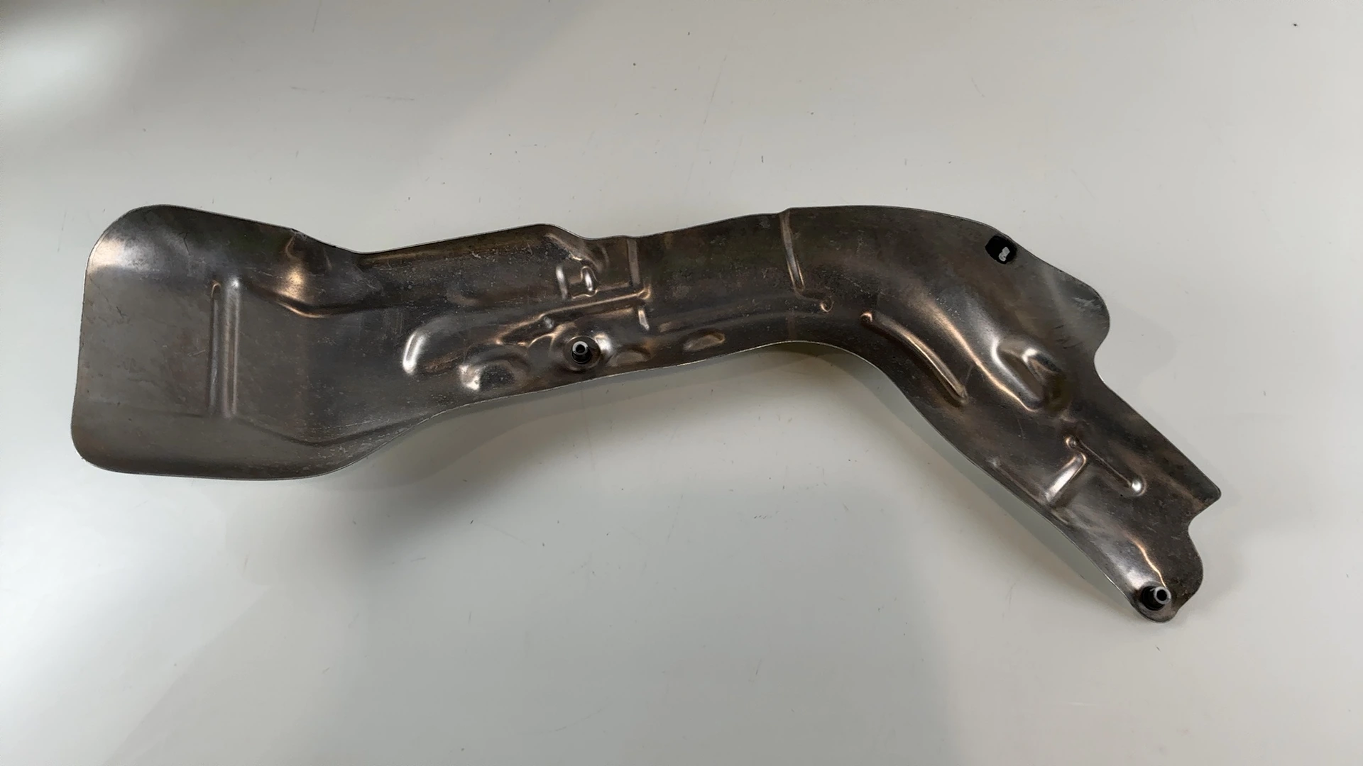 Honda CBR600RR PC40 600cc Muffler Exhaust Heat Shield 2007-12 OEM  18330-MFJ-D00 - Image 2