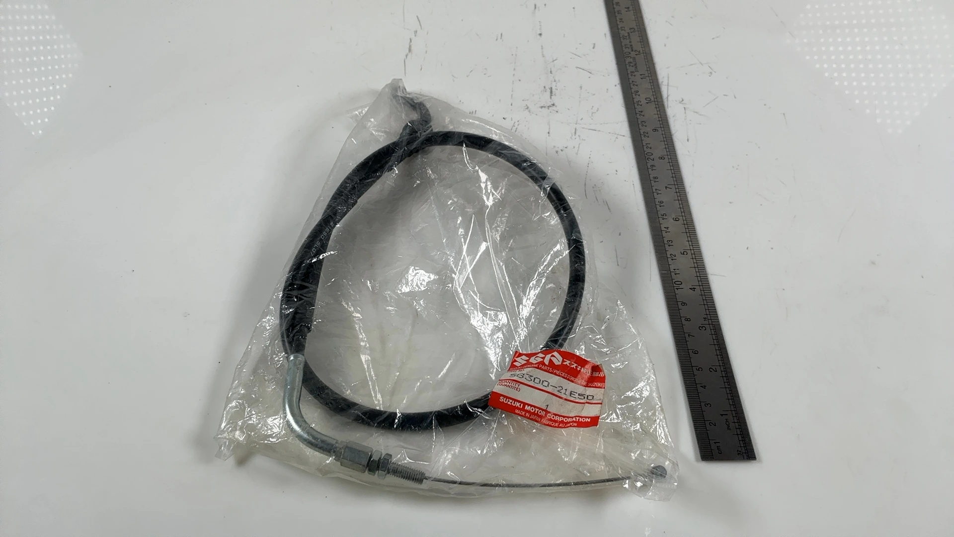 Suzuki RF600R RF400R 600cc Throttle Return Cable 1993-1997 OEM 58300-21E50 - Image 3